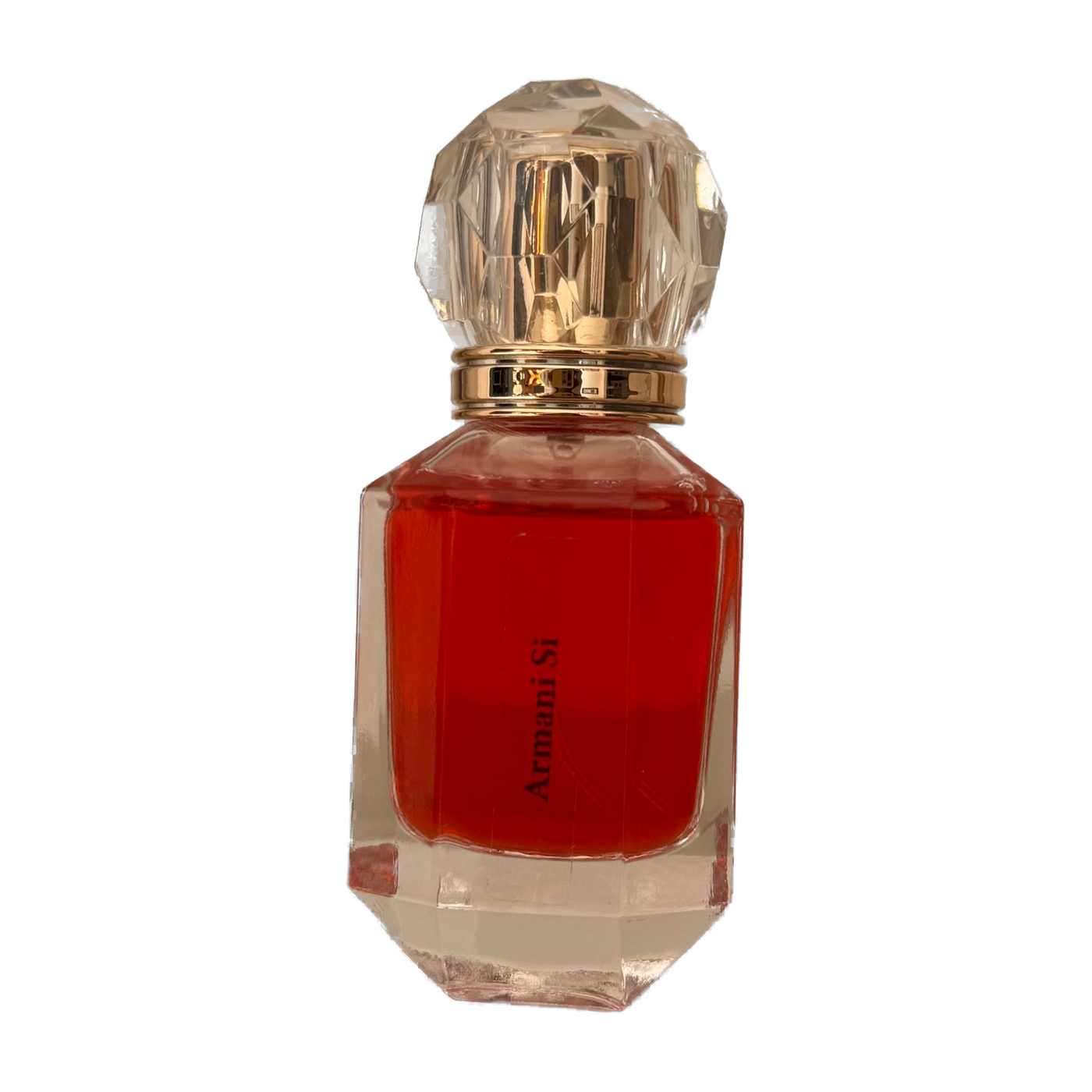 Armani Si luxury perfume bottle