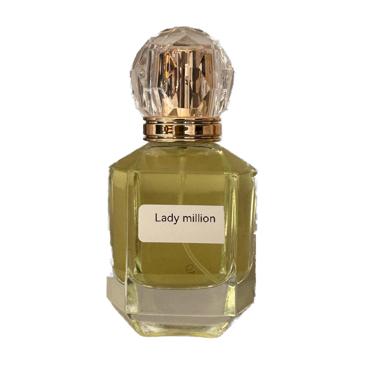 Lady Million luxury perfume bottle